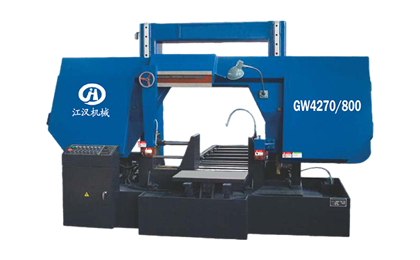 纳溪GW4270/800双柱龙门卧式带锯床